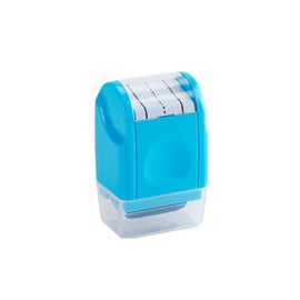 uvbwsBlue Handwriting line Stamp Roller, Handwriting line Stamp, Teacher Children's Kindergarten Handwriting Practice Tool