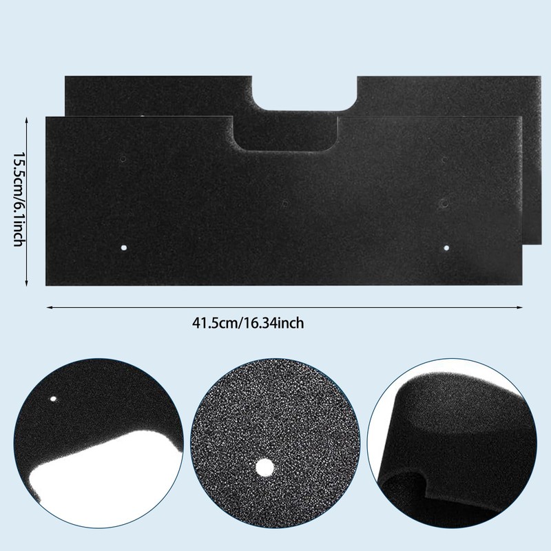 2Pcs WH01X35719 Lint Filter Replacement Compatible with GE Profile Washer