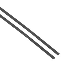 uxcell 2 Pcs Silicone Foam Seal Weather Strip 1.5 mm 10 m 33ft Sponge Rubber Cord Solid Black