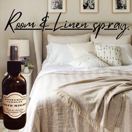 Room and linen spray | mens cologne scented masucline fragrance | essential oil linen spray deodorizer and bathroom spray | car air freshener 4oz bottle… (date night)