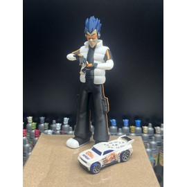 Hot Wheels Acceleracers Shirako Statue 7 Inches Tall!