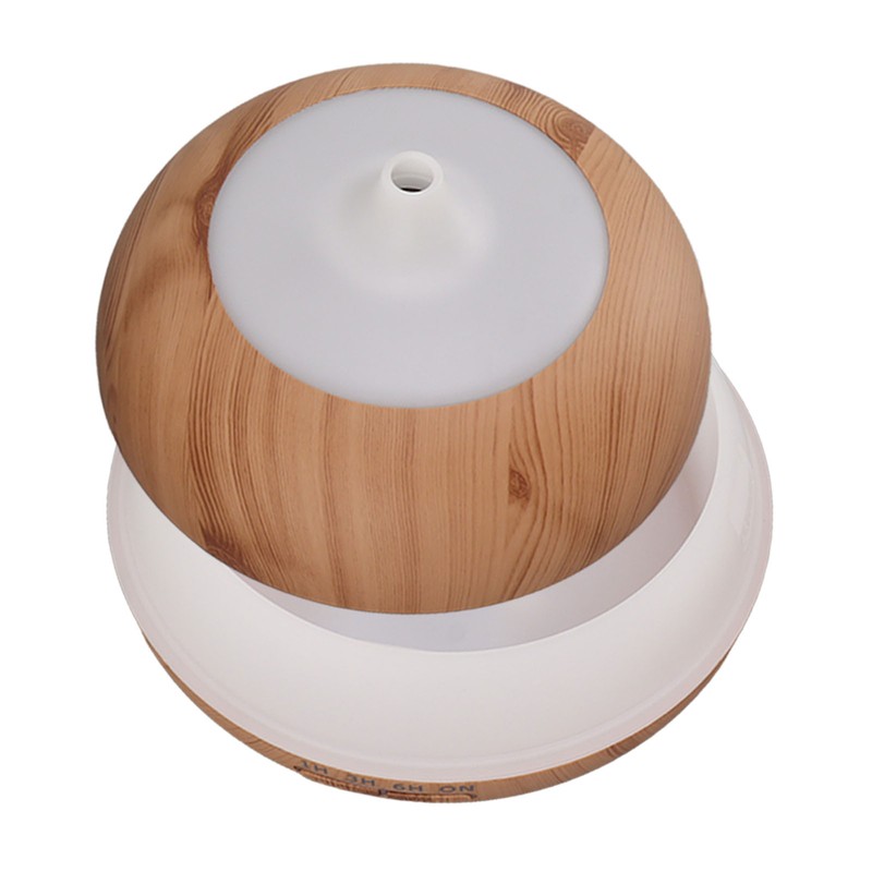 550ML Wood Grain Aromatherapy Diffuser Aroma Diffuser Ultrasound Oil Diffuser
