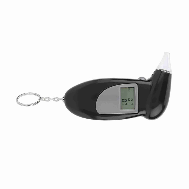 Digital LCD Screen Alcohol Breath Tester Portable Keychain Breath Analyzer