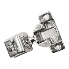 10 Pack Rok Hardware Grass TEC 864 108 Degree 1-1/4" Overlay Self Close Screw On Compact Cabinet Hinge 04493-15 3-Way Adjustment 45mm Screw Hole Pattern, G04493-15