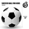 Innotoys Size 3 Soccer Balls Boys Girls with Pump, Soccer