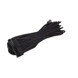 SilverStone Technology SilverStone SST-PP06B-MB55 - Netzteilkabel 55cm Motherboard 24pin(20+4) gesleevt, schwarz