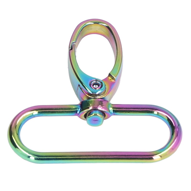 10PCS Keychain Hook 360° Rotation Fine Workmanship Alloy Materials Light