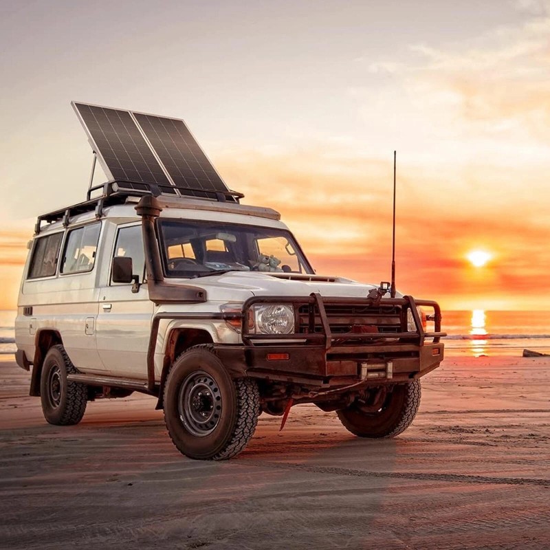 PFCTART 200W 12V Solar Panel Kit Monocrystallin