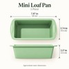 Silicone Baking Molds NonStick Rectangle Cake Pans Mini Loaf Pan