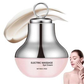 Electric Massage Eye Cream for Dark Circle,Eye Cream Massage Electric,Eye Crea/m for Dark Circles and Puffy E/yes,Dark Circles Under E/ye Treatment Women,Ey/e Bags Remover,Anti Aging/Firming