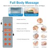 Full Body Electric Massage Mat with Heat Vibration Inflatable Head