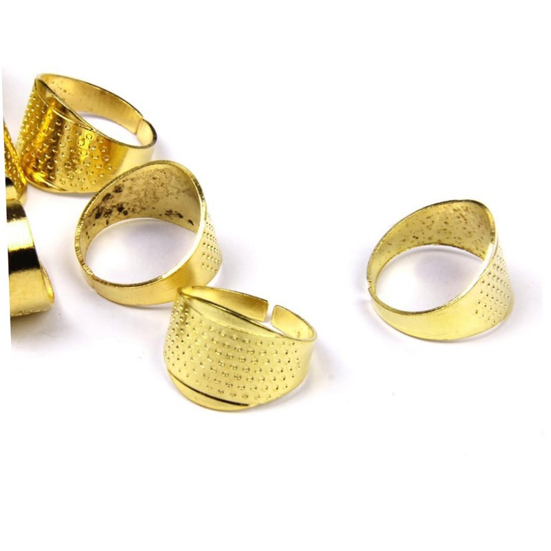 Operitacx Thimble Thimbles Collectable Rubber Thimbles for Paper Thimbles for