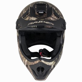 Raider 24-630-MOY-14 Ambush Mossy Oak Kids MX Off-Road Helmet (Break Up Infinity Camo, Youth Medium)