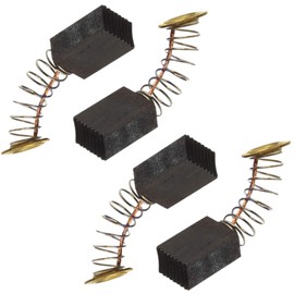 SPARES2GO Carbon Brushes Set for Makita 6830 6832 6834 Screwdriver 6mm x 9mm x 12mm (Pack of 4)