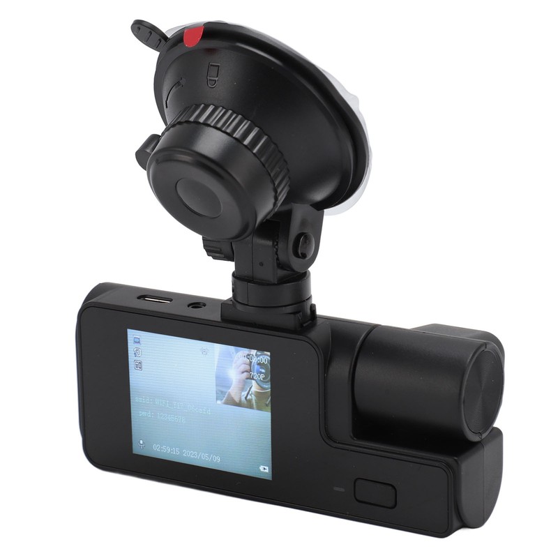 3 Channel Dash Cam Wireless WiFi Car Camera Infrared Night