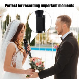 Flexible Elastic Band for Sony TX650 - Microphone Drawstring Elastic Band, Sony TX650/TX660 Stretch Band Spring Band Elastic Microphone Case for Vlog and Live Stream (Pack of 1)