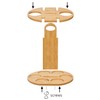 Kato Wine 2 Bottle Holder & 4 Glass Rack, Wine