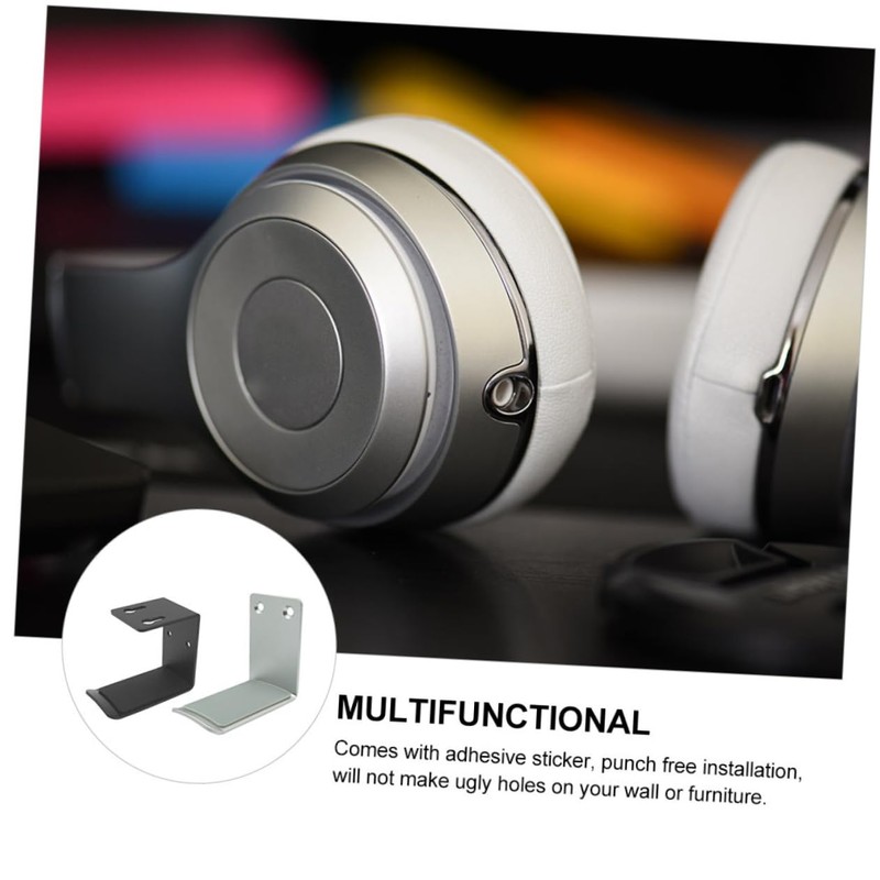 DOITOOL 2pcs Headphone Stand Clamp for Over The Ear Headphones