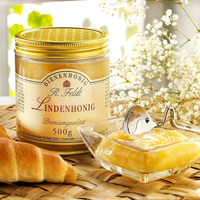Linden Honey, 500 g in Glass