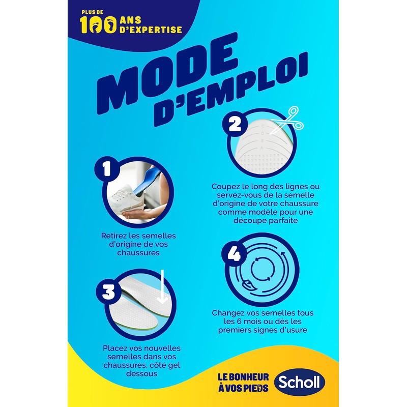 Scholl SHOE_INSERT, gray