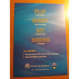 ANDY MURRAY - 2017 Western & Southern ATP Tennis 5 x 7 Player Card