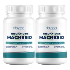 Treonato Magnesio 500 120 Cápsulas