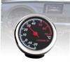 FUNOMOCYA Indoor Outdoor Thermometer Car Thermometer Luminous Mechanical Clock Hygrometer