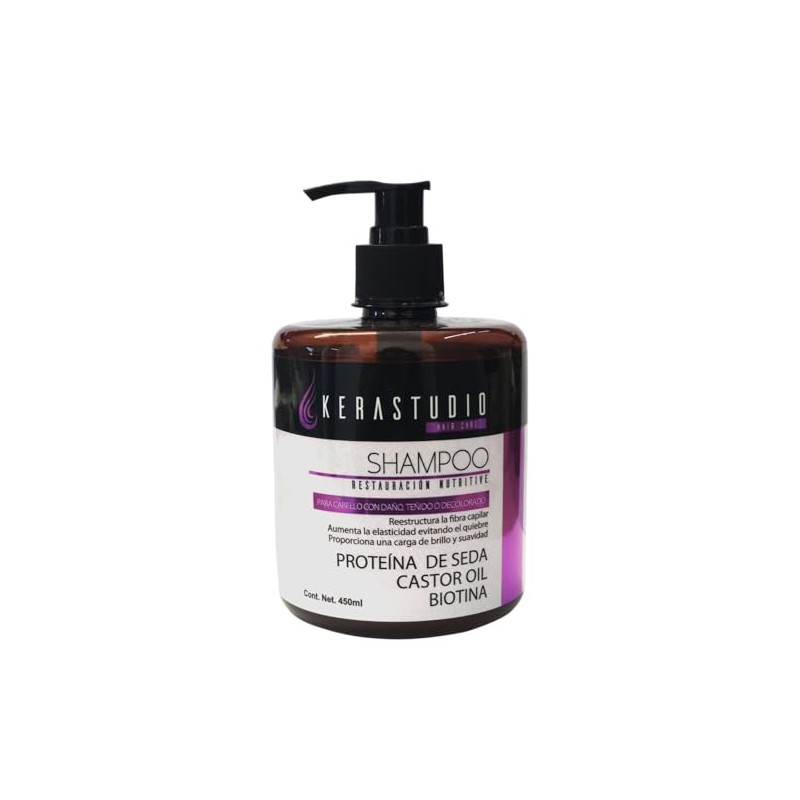 Kerastudio Shampoo Restauración Nutritive 450 ml