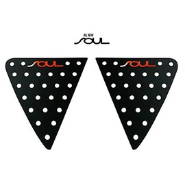 Sell by Automotiveapple, Ver.2 Window Glass Lettering Sports Plate Panel C Pillar 2-pc Set for 2014-2018 Kia Soul (Red Logo)