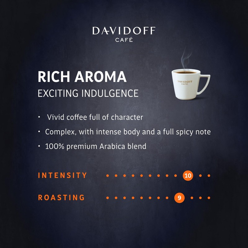 DAVIDOFF Rich Aroma Instant Coffee - Vivid and Spicy -
