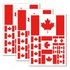 QQSD Canada Flag Sticker Canadian Decal in Multiple Sizes, 3