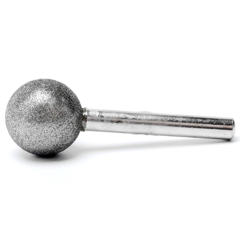 ChilternCasa 20mm Diamond Ball Bit,Round Head Rotary Burr Shank 6mm