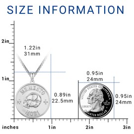 Eusense Memento Mori Necklace for Women Men 925 Sterling Silver Memento Mori Pendant Memento Mori Jewelry Gifts for Her Him