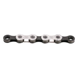 KMC X12 12 Speed eBike Chain, 128 Link, Black/Silver