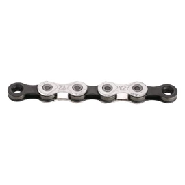 KMC X12 12 Speed eBike Chain, 128 Link, Black/Silver