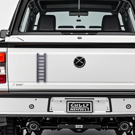 Widdle Wadder Ladders(2 Pcs) & 1 Pcs Alphabet Stickers for DIY, Magnetic Little Ladder Suitable for Car,Refrigerators or Mount to Multiple Surfaces