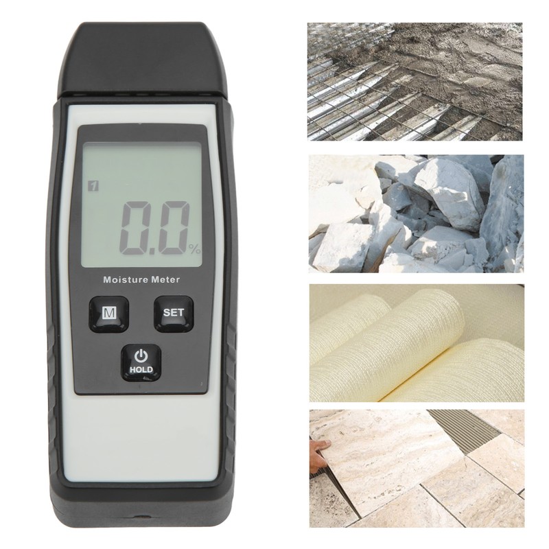XRCLIF‑660 Digital Moisture Meter Wood Moisture Detector High Accuracy Humidity