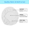 Comfortable Soft Plush Toilet Lid Cover for Bathroom, Machine Washable