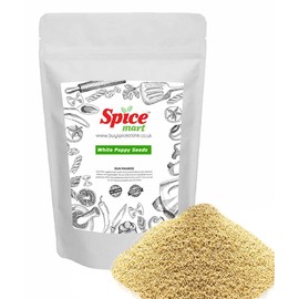 White Poppy Seeds | Khas Khas Poppy Seeds Premium Quality Free UK P&P 50g-950g (450g)