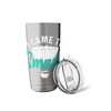 I Came To Smash Badminton Design Stainless Steel Insulated Tumbler