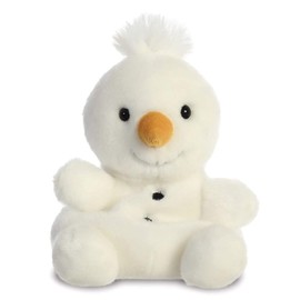 Aurora World Aurora 99130 Palm Pals Snowman, 13 cm, Soft Toy, White