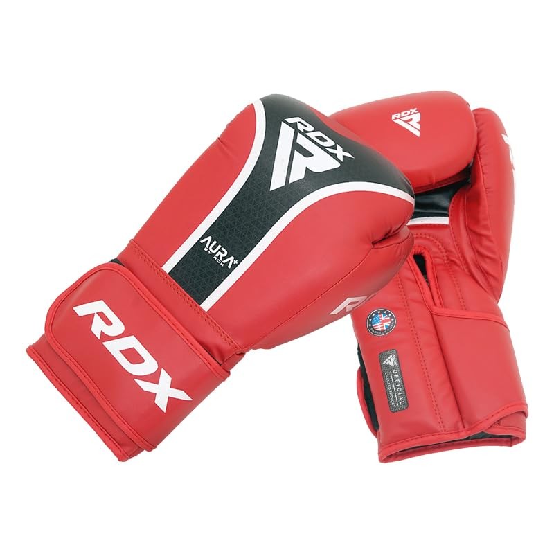 RDX Aura Plus T-17 Boxing Gloves – Maya Hide Leather,