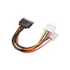 axGear SATA Power 15 pin to Dual 4-pin Molex Conncetor