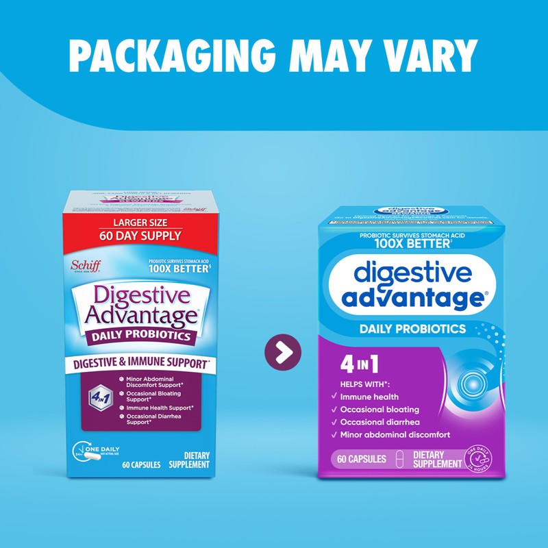 Digestive Advantage Probiotics for Digestive Health, Daily Probiotics for Women
