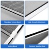 6 Pack Expandable Window Screen, 2 Way Sliding Adjustable Window