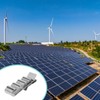 BUGUUYO Photovoltaic Cable Clamp Solar Panel Wire Clips 4 Harness