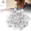 20 Pairs Soft Inserted Type Anti-Slip Nose Pads Glasses Sunglasses
