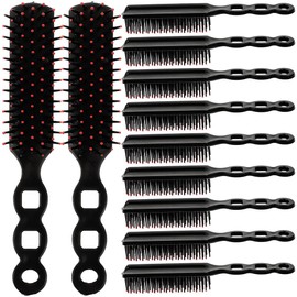 Mini Hair Brush Bulk Hair Kids Hair 24pcs Massage Comb Hairdressing Hair With Handle Detangling for Women Men Kid All Wet or Dry Hair Travel Hair Brush Curly Hair Brush
