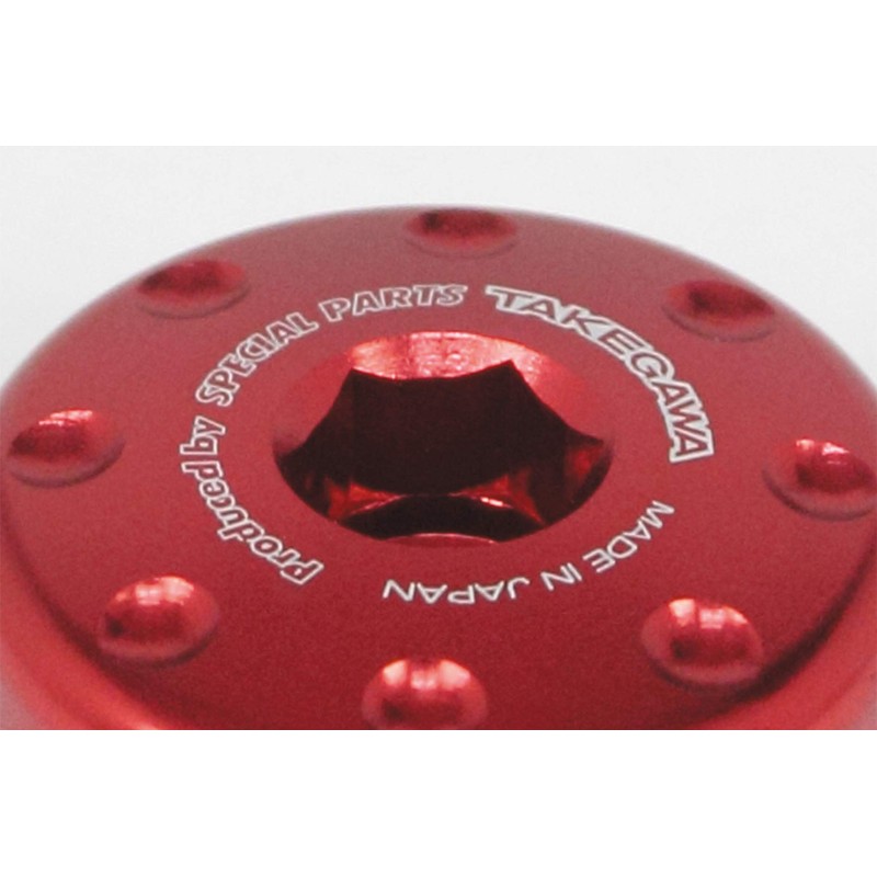 Special Parts Takekawa Timing Hole Cap Red Forza (MF13) 05-02-0055
