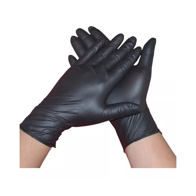 Guantes Desechables cocina Guante Chef Cocinero Cocinar Restaurante Negro (
